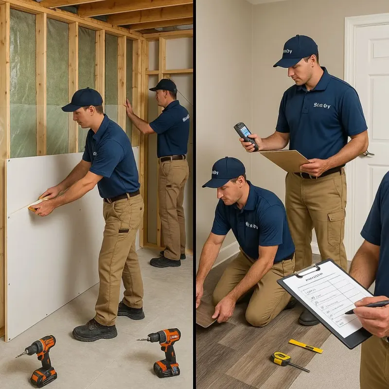 Repairs and Reconstruction process in Black Point-Green Point, CA